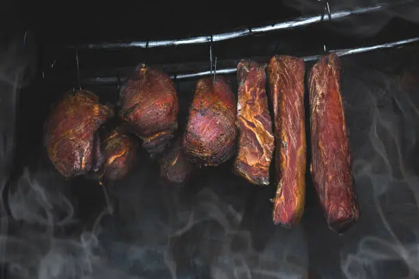 Smoked beef brisket